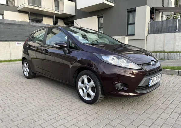 wrocław Ford Fiesta cena 21900 przebieg: 125000, rok produkcji 2009 z Wrocław